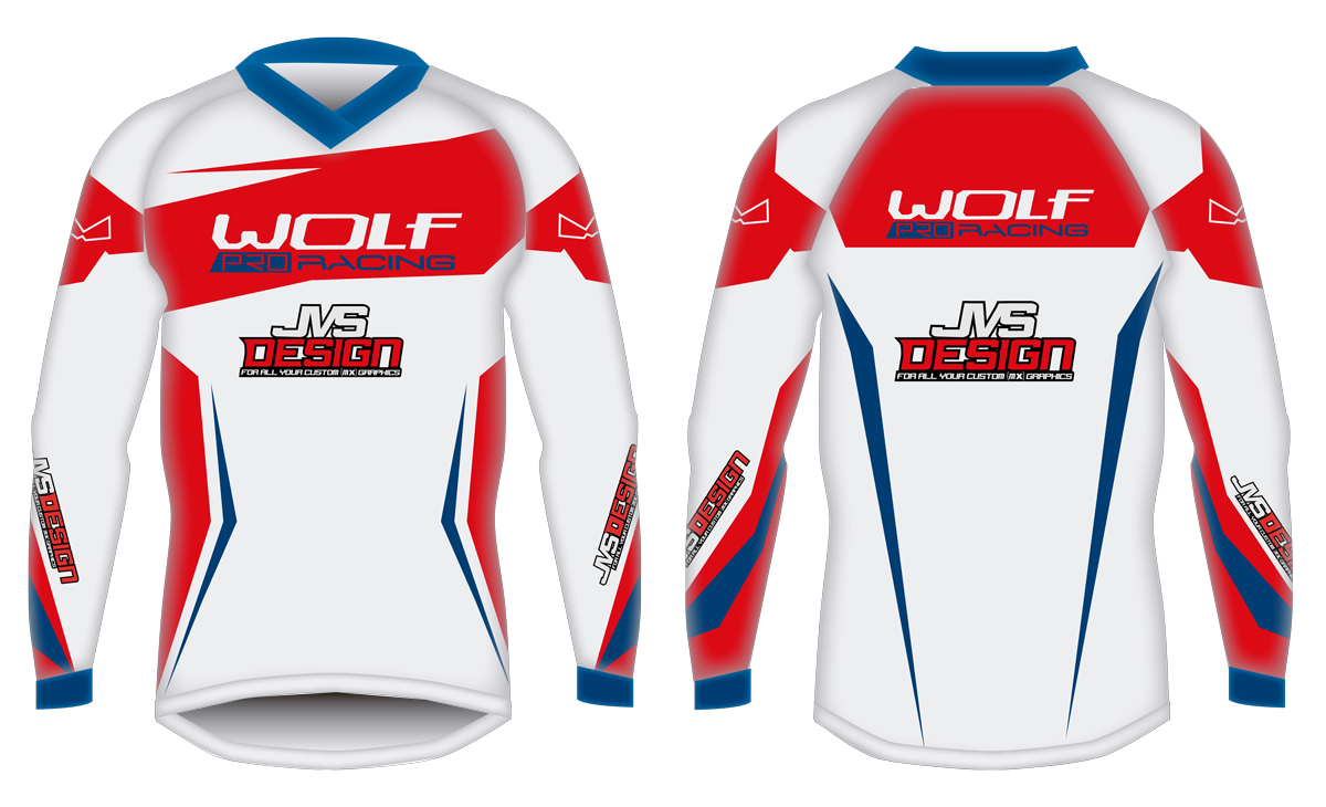 Personaliza tu ropa de Enduro Motocross WolfPro Racing