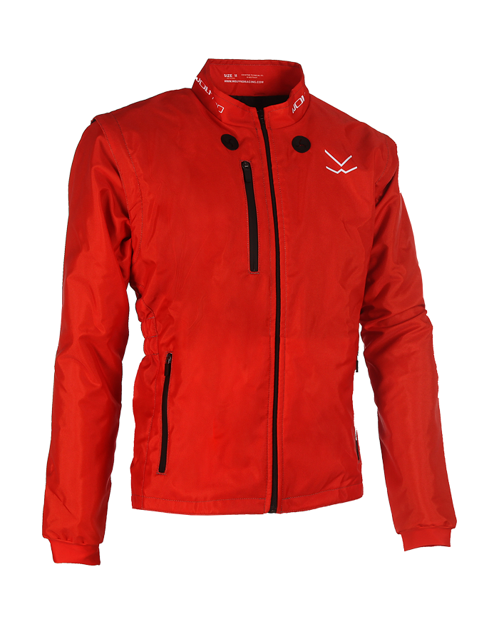 Chaqueta roja Enduro - Wolfpro racing Barcelona