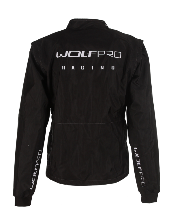 Chaqueta Enduro Negra| Wolfpro racing - Ropa personalizada