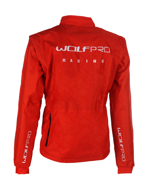Chaqueta Enduro Roja | Wolfpro racing - Ropa personalizada