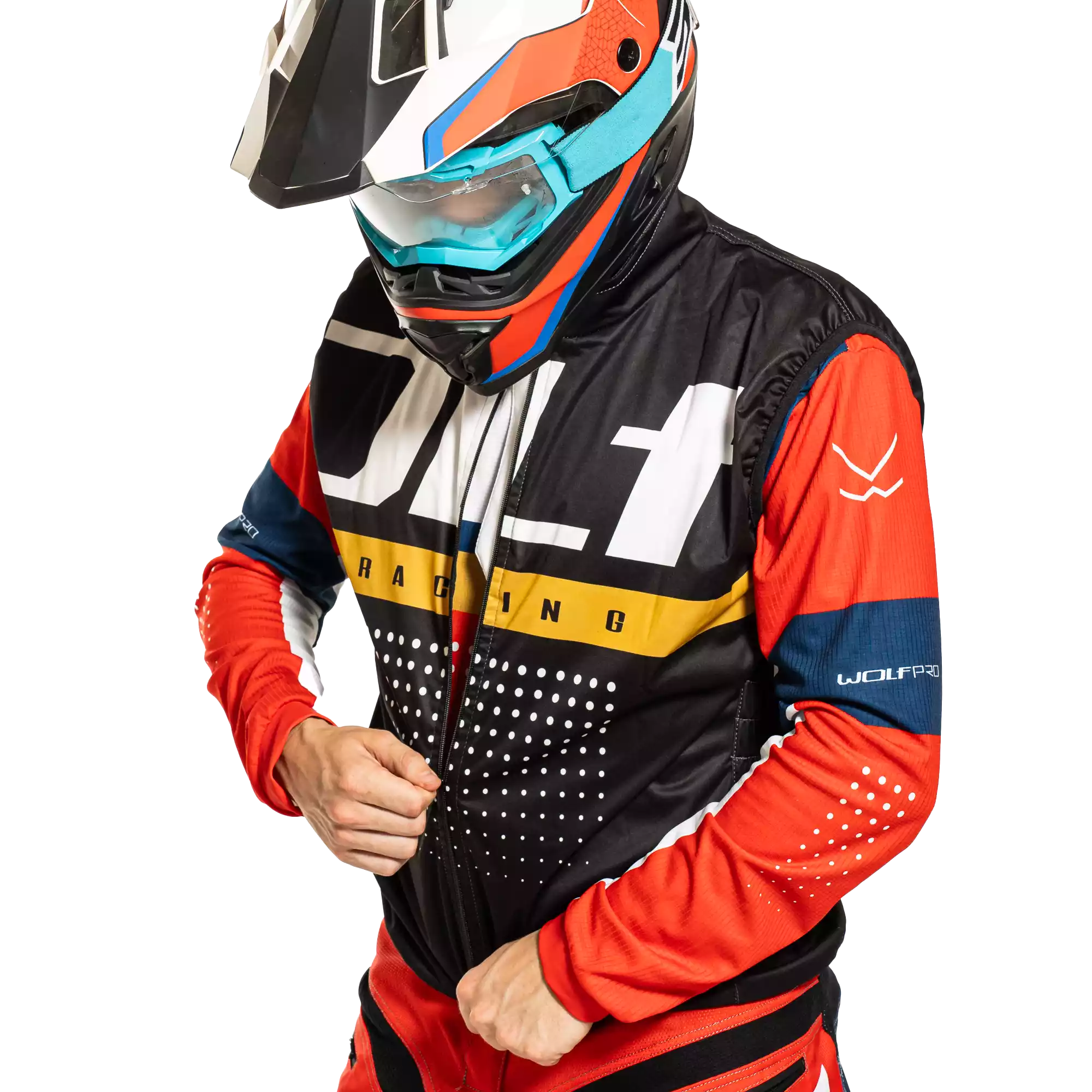 Chaleco Enduro personalizada | Wolfpro Racing